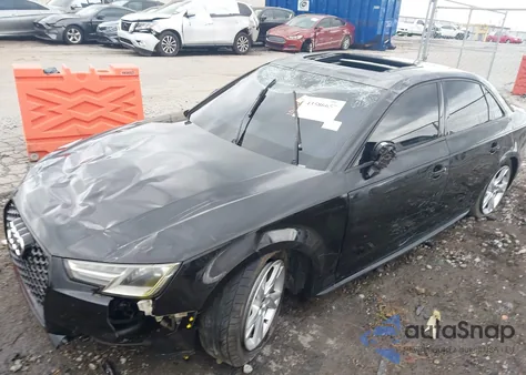 2018 Audi A4 2.0T Ultra Premium/Tech Premium from USA, damaged, VIN WAUKMAF43JA035055